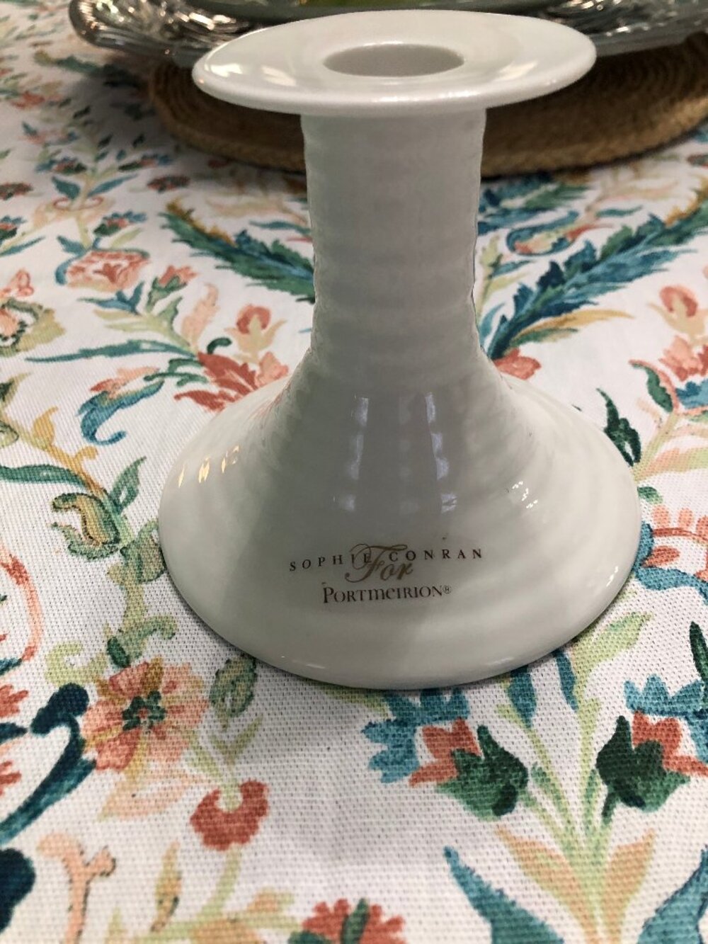 Sophie Conran for Portmeirion 4" ceramic candlestick